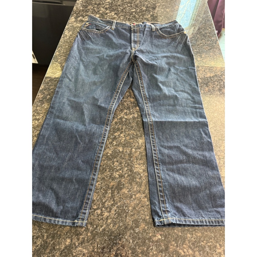 Ariat Work M4 Flame Resistant Relaxed Boot Cut Jeans 42x30‎ Flint 10012552 CAT 2
